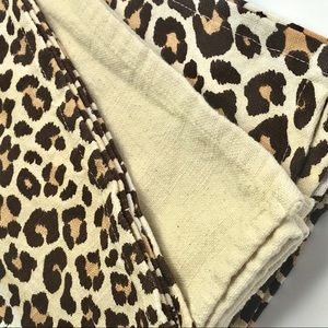 10 STUDIO cheetah kitchen towel set of 3🔥🤩😻